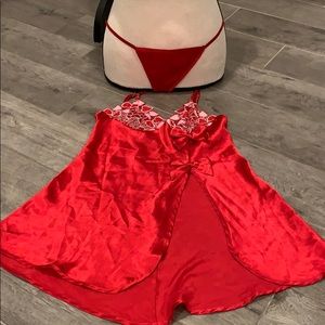 NWOT Satin Babydoll Lingerie